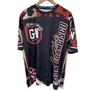 NWOT Get Nutz Hawaii Da Ohana Brand San Francisco 49ers 50th State Shirt L